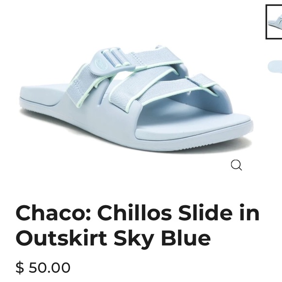 CHACO CHILLOS SLIDES Size 10 new in box - Picture 2 of 4